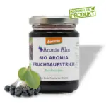 Bio Aronia Fruchtaufstrich Vorderseite